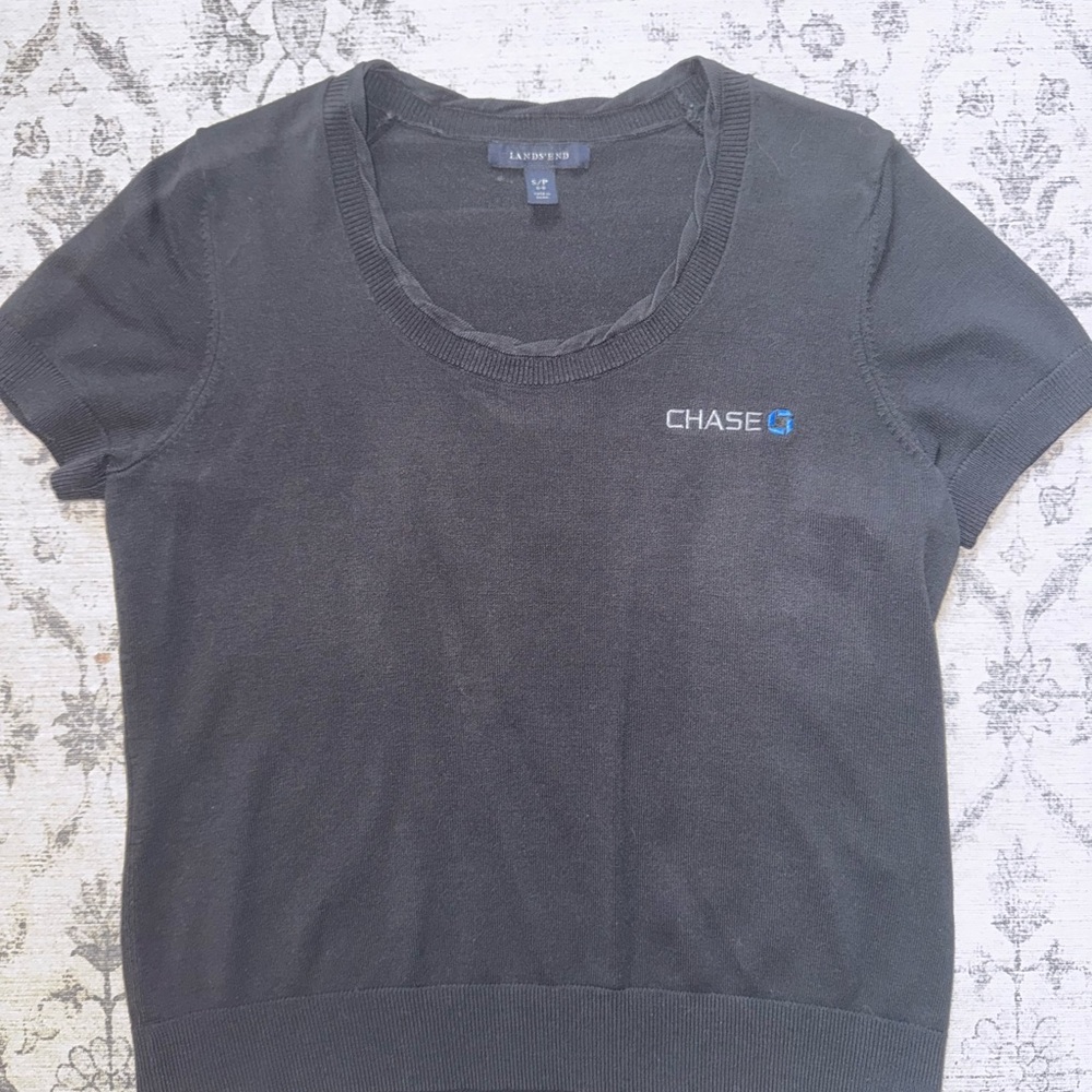 JPMorgan Chase Black Sleeveless Top